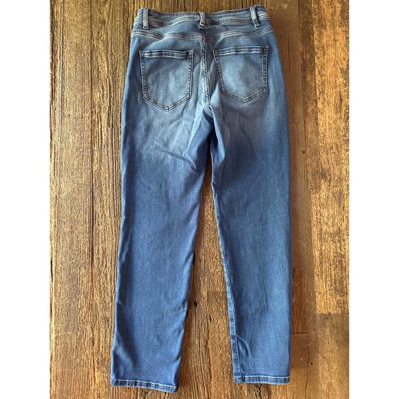 J. Jill Denim High-Rise Straight-Leg Ankle Jeans - Picture 2 of 8